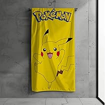 Parure De Lit Pokémon 2 Pièces - Housse Couette 135x200cm + Taie 80x80cm - 100% Coton