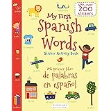 First 1000 Words In Spanish Sticker Book First Thousand Words Sticker Book Amazon Co Uk Amery Heather Cartwright Stephen Books