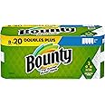 Bounty Select-A-Size Paper Towels, White, 8 Double Plus Rolls = 20 Regular Rolls