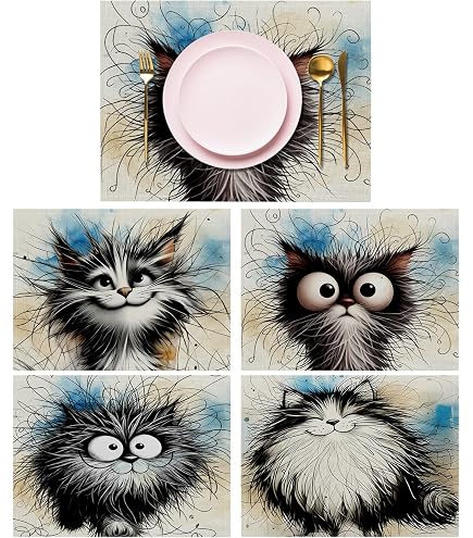 Läufer 32645 - Tovaglietta americana trasparente, 25 x 30 cm, rettangolare, colore blu cristallo, per caffè, vaso di fiori, macchina da caffè, per sala conferenze, ricevimenti, ufficio e cucina