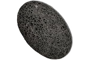 K-Pro Roccia Vulcanica Naturale – Pietra Pomice Cura del Piede, Alternativa alla Rimozione della Cornea (Nero)