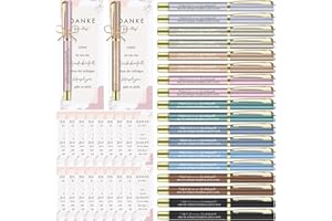 Nezyo 18 Sets Geschenke zur Wertschätzung Der Mitarbeiter Dankeschön Geschenke für Kollegen Motivierender Kugelschreiber mit Lesezeichenkarte Motivierende Geschenk zu Geben Team Kollege(Richtigen)