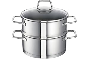 ‎SCHULTE-UFER Schulte-Ufer Wega Alles- Dämpfer, Edelstahl, Silber, 20cm