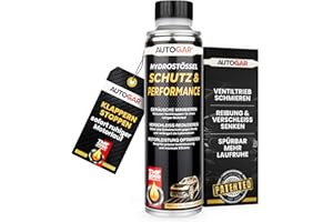 ‎AUTOGAR AUTOGAR® Hydrostößel Schutz & Performance Öl-Additiv 250ml - Gegen Klackern & unruhigen Motorlauf - Reduziert Stößelgeräusche & Verschleiß - Für alle Motoröle & Turbomotoren