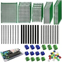 10 pezzi di strisce PCB a doppia faccia 5x7cm stampate Ci 10 pezzi di strisce PCB a doppia faccia 5x7cm stampate Ci
