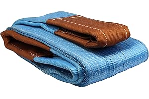 BAUMGART HEBEN UND SICHERN Lifting strap 2-ply according to DIN EN 1492-1, load capacity: 8000 kg, length: 6 m