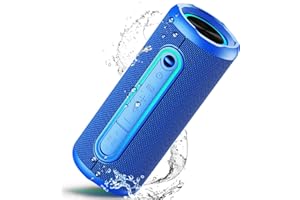 taopodo Cassa Bluetooth Portatile 30W, Potente Altoparlante Bluetooth, Doppio basso driver, 30 Ore di Autonomia, IP7 Impermeabile Speaker Bluetooth, RGB Luci, TWS Accoppiamento, AUX, TF Scheda