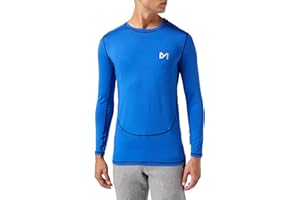 MEETYOO Maglietta Compressione Uomo, Maglie Maniche Lunghe/Corta T Shirt Sportiva per Corsa Ciclismo Fitness