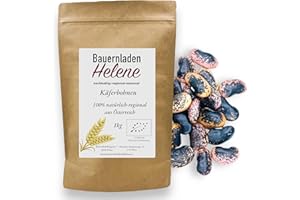 ‎BAUERNLADENHELENE NACHHALTIG-REGIONAL-SAISONAL Käferbohnen - Hochwertige Hülsenfrüchte aus Österreich - Riesenbohnen, Feuerbohne 1kg