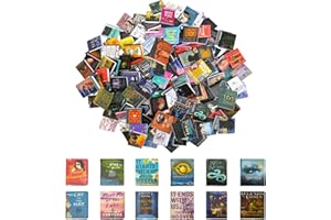 DIELOVEHUA 200 Domek dla lalek Książki, Mini Książki, Miniaturowe Książki, Akcesoria do domku dla lalek, do gabinetu, sypialni, biblioteki