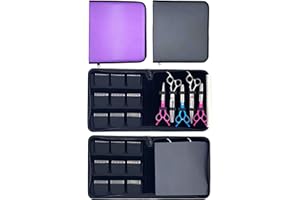 GROOMERS WORLD Dog Grooming Blade/Scissor Case (Grey)