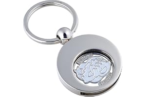 Jadani Hochwertiger Schlüsselanhänger mit EK-Chip Sternzeichen