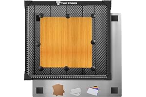 USONGSHINE 430 * 400 mm cama láser de panal Mesa de trabajo de panal CO2 panal láser o placa de aluminio y material de grabado máquina de corte de grabado láser