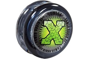 Yomega Power Brain XP yoyo - professional yoyo with a Smart Switch which enables Players to Choose Between auto-Return and Manual Styles of Play. + Extra 2 Strings & 3 Month Warranty (gray)