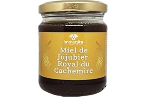 Miel de Jujubier ROYAL du Cachemire - Première qualité - Poids net 250g - Pur - 100% naturel -miel rare parmi les meilleurs au monde -vertues immenses et nombreuses- immunite BOOSTER