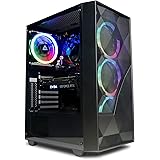 CYBERPOWERPC Regiment Gaming PC - AMD Ryzen 3 4100, Nvidia RTX 3050 8GB, 8GB RAM, 240GB SSD, 450W 80+ PSU, Wi-Fi, Windows 11,