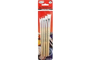 MEYCO HOBBY Meyco Synthetikpinsel im 5er Set Gr. 2-4 - 6-8 - 10