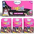 Skillmatics Party Favors (Pack of 15) - Magical Scratch Art Set for Kids, Unicorns & Princesses, Pink Goodie Bag, DIY Activity, Ages 3, 4, 5, 6, 7, 8