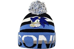 R-timer Sonic The Hedgehog Beanies - Cappello lavorato a maglia, unisex, per l'inverno, tutti i giorni, per bambini, ragazzi e ragazze