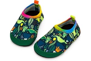 Yorgou Baby Boys Girls Water Shoes Toddler Beach Shoes Barefoot Aqua Socks Non-Slip for Pool Beach