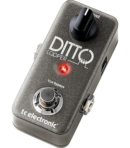 tc electronic DITTO JAM X2 LOOPER Intuitive Looper Pedal with