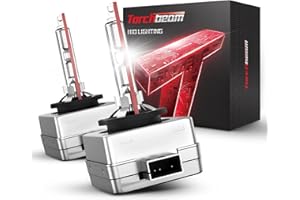 Torchbeam D1S Xenon Brenner, HID 35W 6000K Weiß, 150% Leuchtweite, IP67, 5 Jahre Lebensdauer, 2 Stück