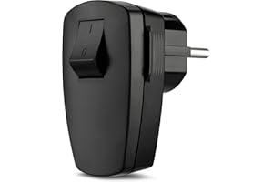 REV Ritter 0512102555 Prise à interrupteur Noir