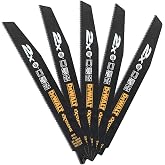 DeWalt DT2308L-QZ Extreme 2x Demolition Bi-Metal Reciprocating Saw Blade, Length: 228mm, Tooth Pitch: 1.0mm for General Purpo