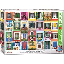 Puzzle Eurographics 1000 Pièces - Paysage Méditerranéen - 68 X 48 Cm - Réf. 6000-5854 - Neuf