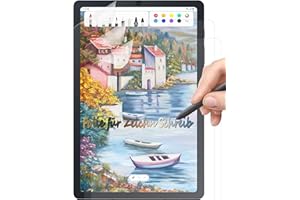 SUEEWE [3 Piezas] Protector Pantalla Mate para Samsung Galaxy Tab S6 Lite 2024/2022/2020 10,4", Antirreflejo PET Protector Pelicula de Feel Like Efecto Papel para Dibujar y Escribir
