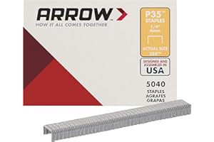 Arrow 031025 354 Boîte de 5000 Agrafes 6 mm pour Agrafeuse P35