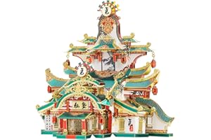 Piececool puzzles for adults 3D Puzzles 3D Metal Puzzl DIY 3D Metal Jigsaw Puzzle- Christmas Birthday Gifts For Teens and Adults-Ancient Academy