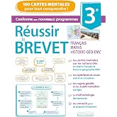 R&eacute;ussir le BREVET en cartes mentales: Fran&ccedil;ais-Maths-Histoire-G&eacute;o-EMC