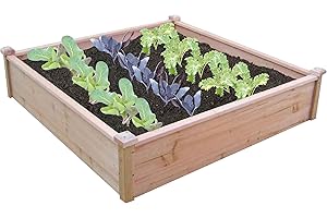 Spear & Jackson RAISEDBED1 Timber Raised Bed Kit 1200 x 1200 x 300mm