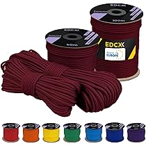 Paracord Poliestere 4mm EdcX - Resistente, 7 Fili, Per Sopravvivenza E Campeggio - Foto 5