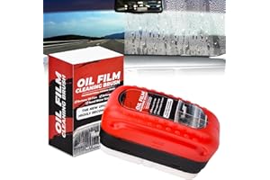 Vibbang Dissolvant De Film d'Huile De Verre Pour Voiture, 120 Ml Nettoyant Vitre Voiture, Nettoyant Pare Brise Voiture, Pour Les Vitres De Voiture, Élimine La Saleté Et Les Taches d'Eau (B)