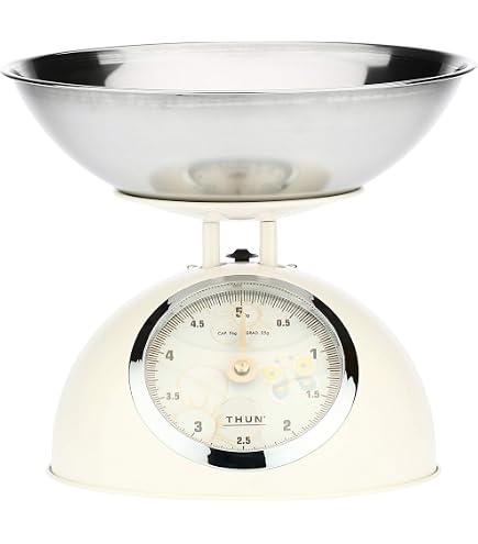 Lacor 61707 Bilancia Da Cucina Digitale Inox - Capacità 5 Kg, Ciotola Estraibile 1,5 L