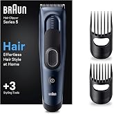 Braun Series 5 HC5350, Erkekler İ&ccedil;in 17 Uzunluk Ayarına Sahip Sa&ccedil; Kesme Makinesi