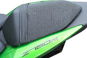 Cubierta TRIBOSEAT para Asiento Antideslizante Accesorio Personalizado Negro Compatible con Kawasaki Z750 (2004-2006)