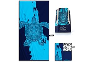 ‎OCOOPA OCOOPA Mikrofaser Strandtuch - Extra großes 178x80 cm Schnell Trocknendes, Weiches, Leichtes, Pflegeleicht, Kompaktes, Sandfreies Handtuch, Perfekt für Strand Schwimmen