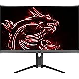 MSI Optix MAG272CQR Curved Gaming Monitor - 27 Inch, 16:9 WQHD (2560 x 1440), 2K, VA, 165Hz, 1ms, 1500R, FreeSync, HDR, RGB M