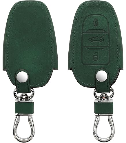 ontto Custodia in Pelle per Chiave Auto, Adatta per Opel Astra Corsa E Insignia Karl Mokka Zafira Meriva Chevrolet Cruze Telecomando Auto Cover Portachiavi Custodia Custodia Protettiva Nero