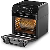 ufesa magister xxl hot air fryer airfryer 12 l 12 programs 200oc temperature digital touch screen 6 accessories with rotisserie spit 1850 w bpa-free black