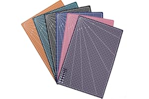 Luojuny Professionelle Schneidematte mit klarer Skala, A3, A4, Mehrzweck, DIY, Handwerk, Präzision, selbstheilend, Schneideunterlage zum Nähen, Basteln, Hobby, Stoff, Präzision, Scrapbooking, Projekt,