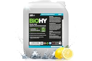 BiOHY Nettoyant Multi Surfaces (Bidon de 10l) | Nettoyant concentré pour Verre | Nettoyant Universel | Nettoyant Organique Professionnel (Oberflächenreiniger)