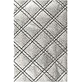 Sizzix 3-D Texture Fades Embossing Folder Quilted by Tim Holtz, 665734, Multicolor