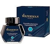 Waterman Fountain Pen Ink | Inspired Blue | 50ml Bottle