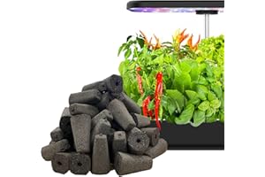 HDROOR 100 Pack Replacement Grow Sponges, PH Balanced Root Growth Sponges Refill Pods,Seed Starter pods for Hydroponic System,Square Hydroponic Sponges Compatible with Idoo,QYO,LYKO