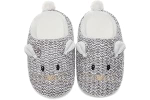 Vunavueya Pantofole Inverno per Bambini e Donna & Uomo Invernali Ciabatte Peluche di Cotone a Casa in Memory Foam Gr.24-43 EU