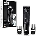 Braun Haarschneider Herren, Haarschneidemaschine, ultimatives Haare schneiden mit Braun, 17 Längeneinstellungen, Geschenk Man